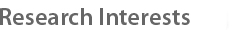 Research Interests