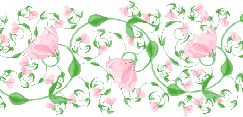 Picture of floral border.