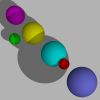 ray-traced spheres