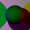 ray-traced spheres