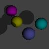 Picture of  Ray-Traced Spheres