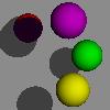 Picture of  Ray-Traced Spheres