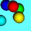 Picture of  Ray-Traced Spheres