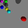 Picture of  Ray-Traced Spheres