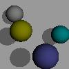 Picture of  Ray-Traced Spheres