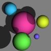 ray-traced spheres