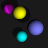 ray-traced spheres