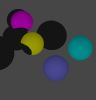 ray-traced spheres