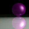 Picture of ray traced spheres