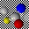 Picture of ray traced spheres