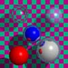 Picture of ray traced spheres