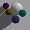 ray-traced spheres