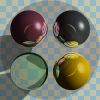 ray-traced spheres