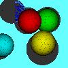 Picture of  Ray-Traced Spheres