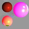 Picture of  Ray-Traced Spheres