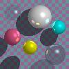 Picture of  Ray-Traced Spheres