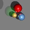 Picture of  Ray-Traced Spheres