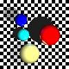 Picture of  Ray-Traced Spheres