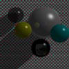 Picture of  Ray-Traced Spheres