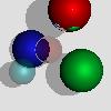 Picture of  Ray-Traced Spheres