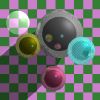 ray-traced spheres