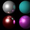 ray-traced spheres