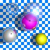 ray-traced spheres