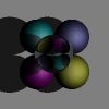 ray-traced spheres