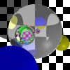 ray-traced spheres