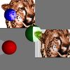 Picture of ray traced spheres