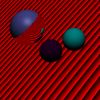 ray-traced spheres