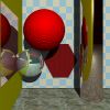 ray-traced spheres