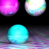 ray-traced spheres