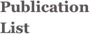 Publication List