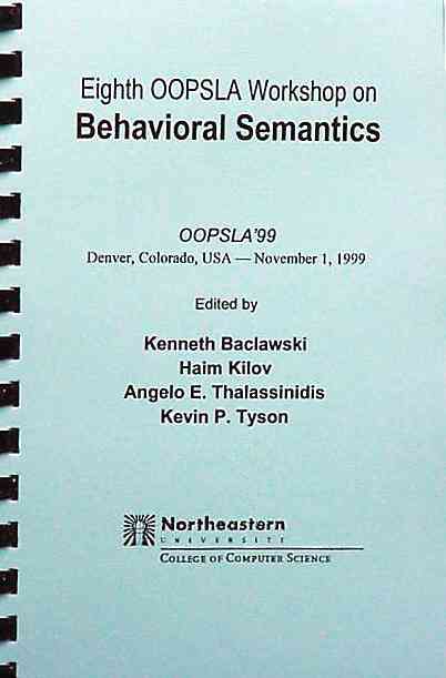 Proceedings of the Eighth Workshop on Behavioral Semantics