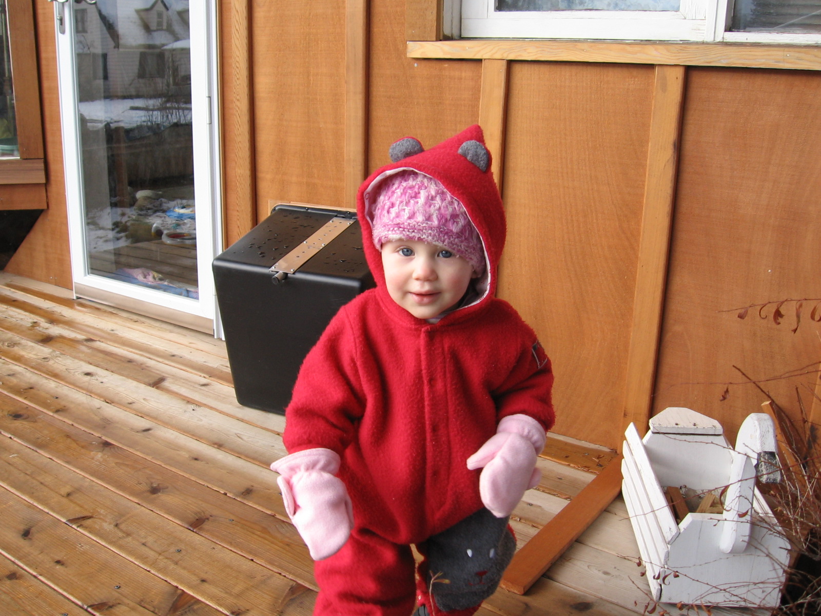 Penny, back of house