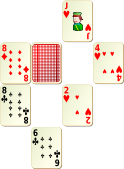 The 2 of clubs is removed.
