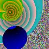 Picture of  Ray-Traced Spheres