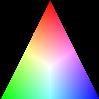 Picture of a color triangle