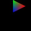 Picture of Color Triangle on Black