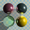 ray-traced spheres