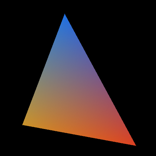 shaded triangle