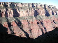 Grand Canyon Wall from South Kaibab Traail