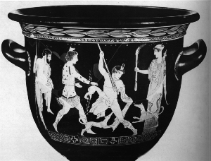 Theatre on Vases and HIstory
