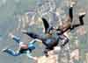 Jump from above closeup
