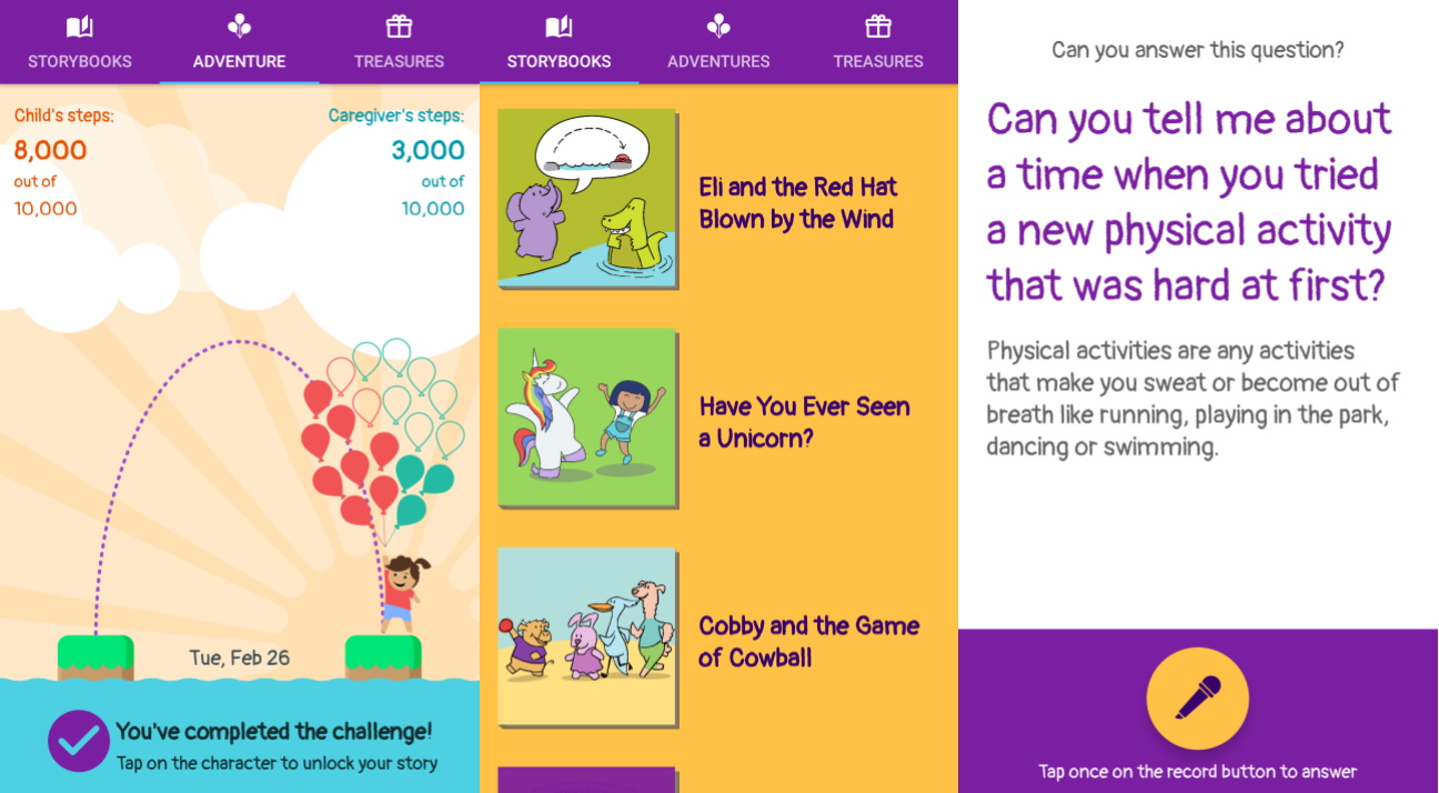 Storywell monitoring, storybooks, and reflection